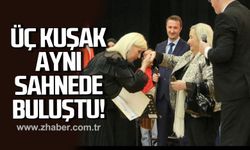 Akademide Selma Aydın rüzgarı, Üç kuşak aynı sahnede buluştu