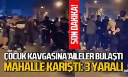 Zonguldak’ta çocuk kavgasında 3 kişi yaralandı