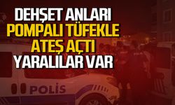 Kozlu’da dehşet anları: Pompalı tüfekle ateş açtı