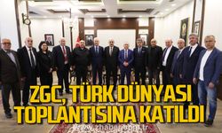 Zonguldak ZGC, Elazığ'da Türk Dünyası toplantısına katıldı
