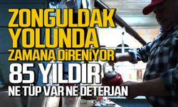Zonguldak yolunda zamana direniyor… 85 yıldır ne tüp var ne deterjan