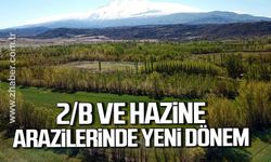 Mustafa Çağlayan duyurdu. 2/B ve hazine arazilerinde yeni düzenleme
