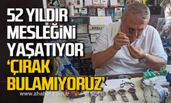 Devrek’te 52 yıllık saat ustası teknolojiye direniyor