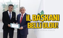 Yıldıray Demirci Gelecek Partisi Zonguldak İl Başkanı oldu