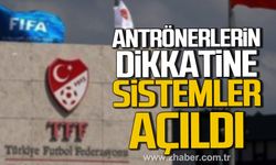Antrenörlerin dikkatine. Sistemler açıldı.