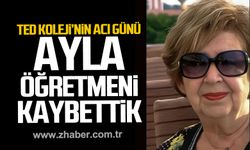 Emekli öğretmen Ayla Yaldız hayatını kaybetti.