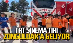 TRT Sinema Tırı Zonguldak'ta çocuklarla buluşuyor
