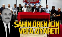 Şahin Ören için vefa ziyareti: Duygusal anlar yaşandı