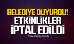 Zonguldak’ta kabotaj bayramı etkinlikleri iptal