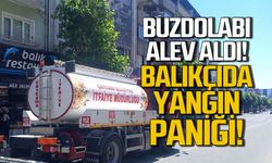 Çaycuma'da balık restoranında yangın paniği