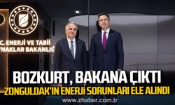 Saffet Bozkurt'tan Bakan Alparslan Bayraktar’a ziyaret