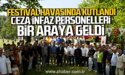Zonguldak Ceza İnfaz personelleri Festival'de bir araya geldi.