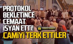 Uzun Mehmet Camii’nde Cuma yepkisi: Camiyi terk ettiler