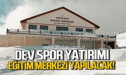 Keltepe’ye dev spor yatırımı: Kayak Eğitim Merkezi ve Konaklama Tesisi yapılacak