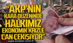 Devrim Dural; "AKP'nin kara düzeniyle halkımız ekonomik krizin pençesinde can çekişiyor"