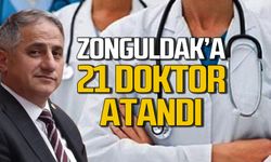 Zonguldak’a 21 doktor ataması yapıldı