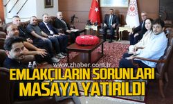 Emlakçıların sorunları masaya yatırıldı