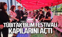 Zonguldak’ta TÜBİTAK Bilim Fuarları Festivali kapılarını açtı