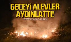 Kumluca'da yangın paniği