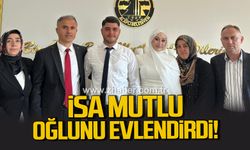 GMİS Genel Başkan Yardımcısı Mutlu oğlunu evlendirdi