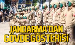Zonguldak'ta jandarmanın 187. yıl kutlamalarına köpekler damga vurdu
