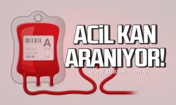 Zonguldak’ta Acil Kan Çağrısı