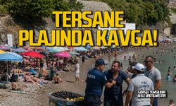 Tersane Plajı'nda kavga