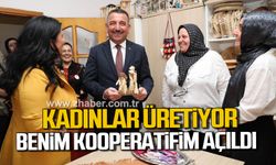 Zonguldak’ta kadın gücü: “Benim Kooperatifim” açıldı