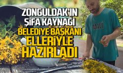 Zonguldak'ın şifa kaynağı... Başkan elleriyle hazırladı