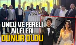 Uncu-Fereli aileleri dünür oldu: Hüma ve Mehmet çiftine mutluluklar