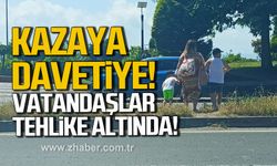 Kozlu sahil yolunda tehlike: Üst geçit eksikliği vatandaşları endişelendiriyor