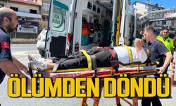 Ölümden döndü: Hastanede tedavi altına alındı