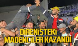 Özşen Madencilik’te 27 günlük direniş zaferle sonuçlandı