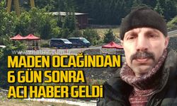 Bolu'da göçük altında kalan işçinin cansız bedenine 6 gün sonra ulaşıldı