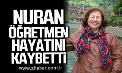 Kilimli'de acı haber. Nuran Bacak hayatını kaybetti.