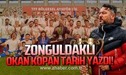 Zonguldaklı Okan Kopan tarihi yazmaya devam ediyor…. Adaletgücüspor'u 3. Lig'de...