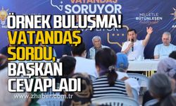 Kilimli’de vatandaş sordu, Başkan Kamil Altun cevapladı