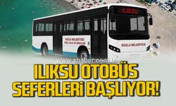 Ilıksu otobüs seferleri 15 Haziran'da başlıyor