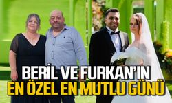 Beril ve Furkan çiftinin en mutlu günü