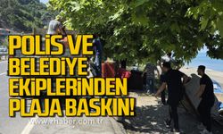 Kdz. Ereğli'deki plajdaki çadır ve barakalar kaldırıldı