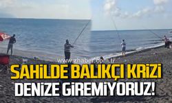 Kozlu sahilinde balıkçı krizi, Vatandaşlar tepkili: Denize giremiyoruz