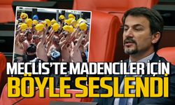 Eylem Ertuğrul madenciler için Meclis’te böyle seslendi
