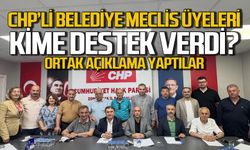 CHPli Zonguldak Belediye Meclis üyelerinden ortak açıklama: Kimi destekliyorlar?