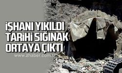 Zonguldak'ta vakıf işhanı yıkıldı, tarihi sığınak ortaya çıktı