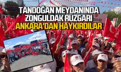 Ankara'dan haykırdılar... Tandoğan'da Zonguldak rüzgarı