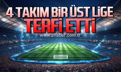Zonguldak’ta 4 takım bir üst lige terfi etti!