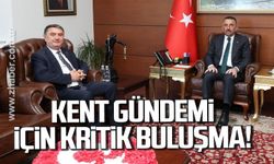 Başkan Tahsin Erdem'den Valiye ziyaret