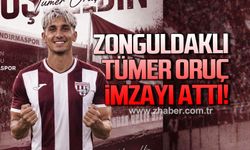 Zonguldaklı Tümer Oruç resmi imzayı attı