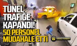 Bartın'da tünel içerisinde gerçeği aratmayan tatbikat