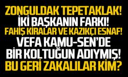Zonguldak tepetaklak!